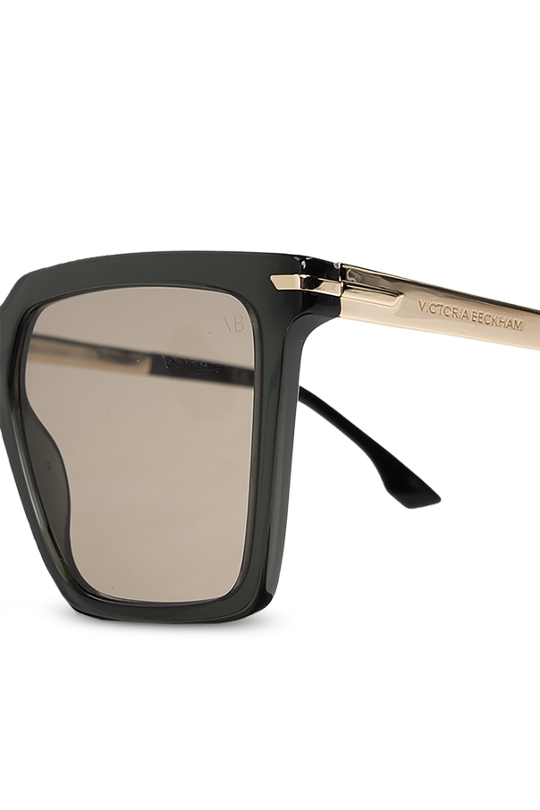 Victoria Beckham Ochelari de soare Victoria Beckham cu ramă geometrică mare