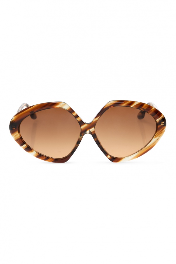 Victoria Beckham morta Sunglasses with logo