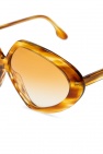 Victoria Beckham Marni Eyewear thick-rim geometric gradient sunglasses