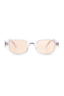 SVNX small square sunglasses ClearW in silver