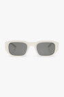 Cat Eye VE4295 Plastic Transparent Metal Sunglasses Brown Last Call
