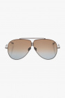 Valentino Eyewear GREY Embossed sunglasses