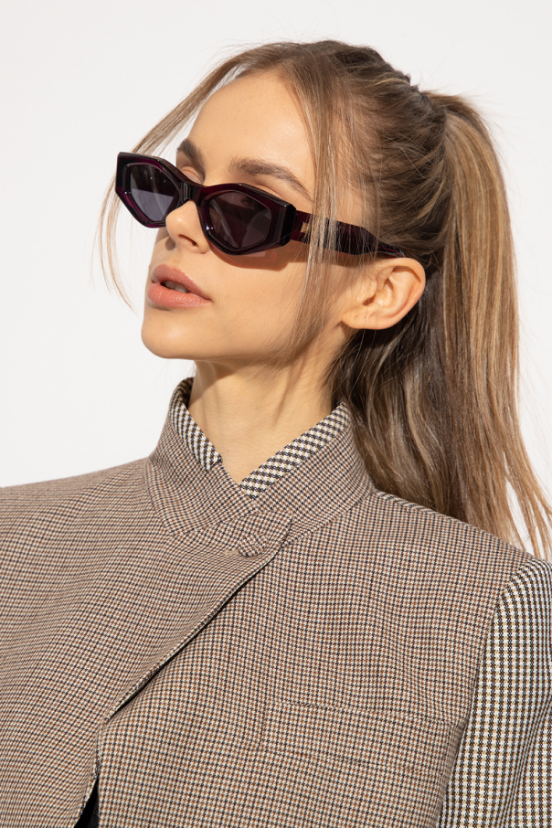 Valentino Eyewear Plastic Hexagon Sunglasses