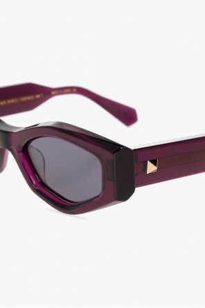 Valentino Eyewear Po0649 Brown Tortoise & Opal Green CARAMEL sunglasses
