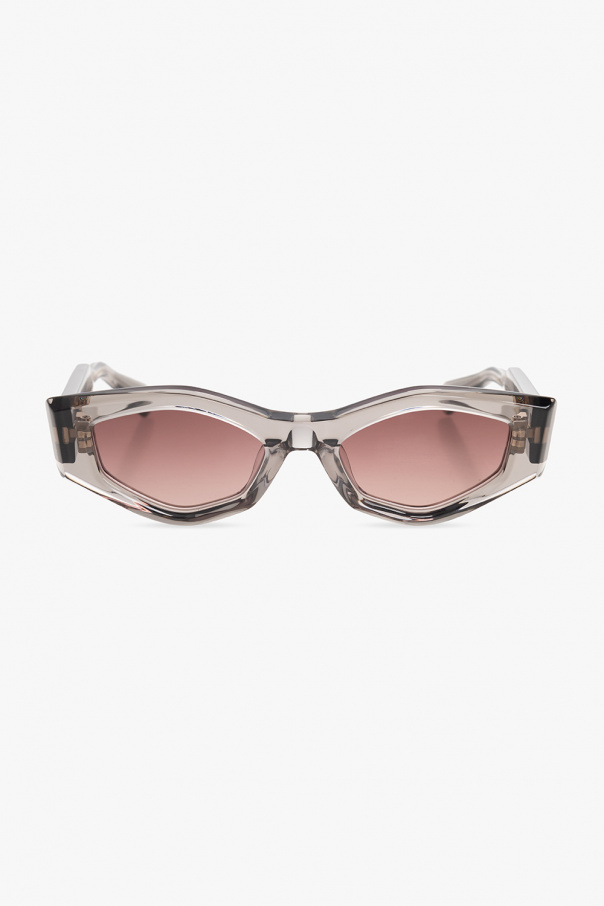 Valentino Eyewear Versace Eyewear rectangle-frame sunglasses Grau