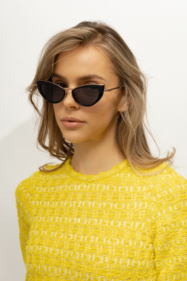 Valentino Eyewear Cat knitted eye sunglasses