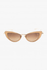 Valentino Eyewear BROWN Cat eye sunglasses