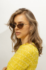 Valentino Eyewear BROWN Cat eye sunglasses