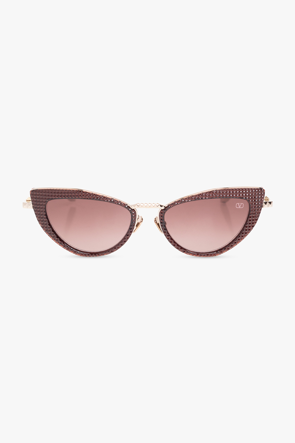 Valentino Eyewear jigsaw cat eye sunglasses