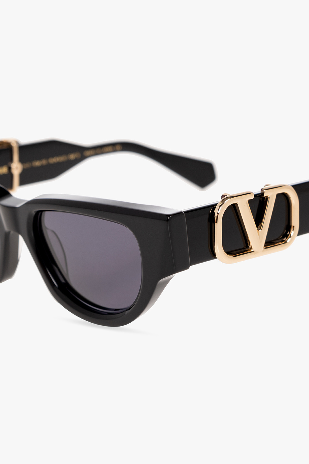 Valentino Eyewear round-frame sunglasses Gelb