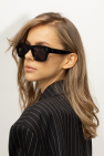 Valentino Eyewear BLACK Embossed sunglasses