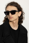 Valentino Eyewear BLACK Embossed sunglasses