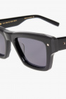 Valentino Eyewear BLACK Embossed sunglasses