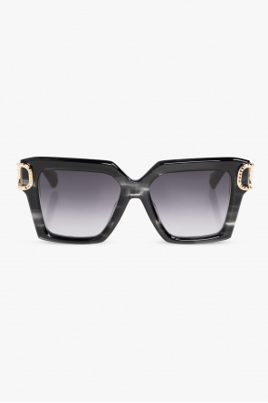 Officier aviator-frame sunglasses