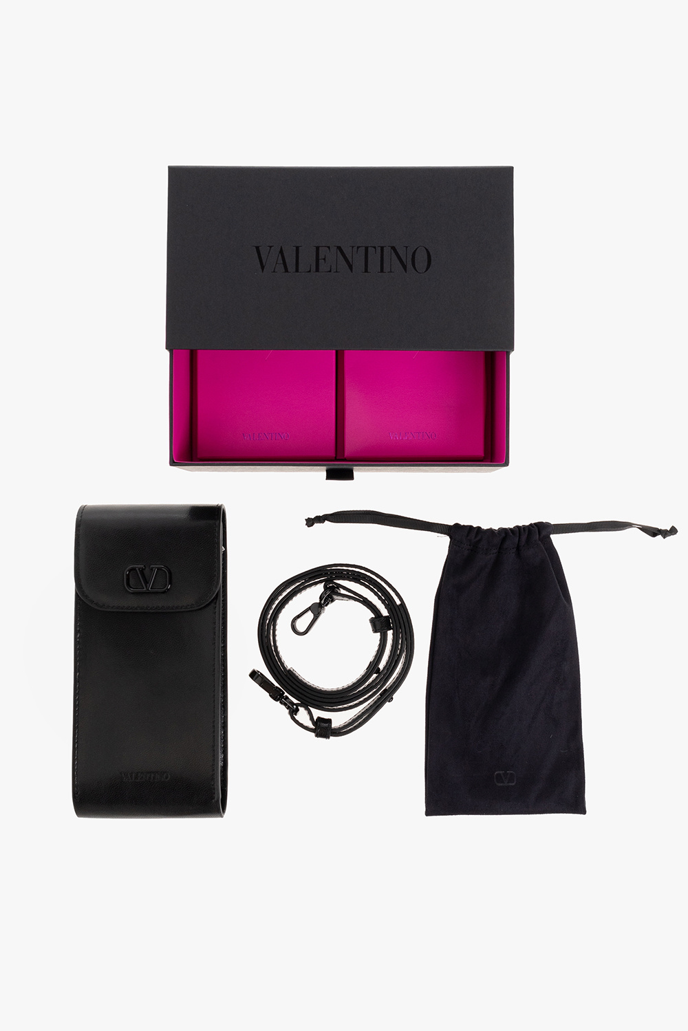 Valentino Eyewear tol eyewear trapezium cat eye sunglasses item