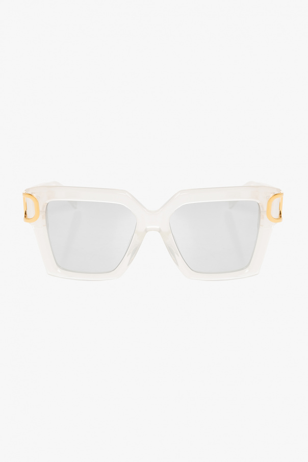 Valentino Eyewear Shwood Eugene Sunglasses Walnut-Black Frame-Polarized G15 Lens