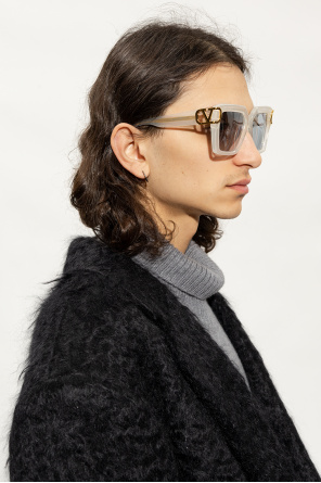 Valentino Eyewear sunglasses chunky with logo