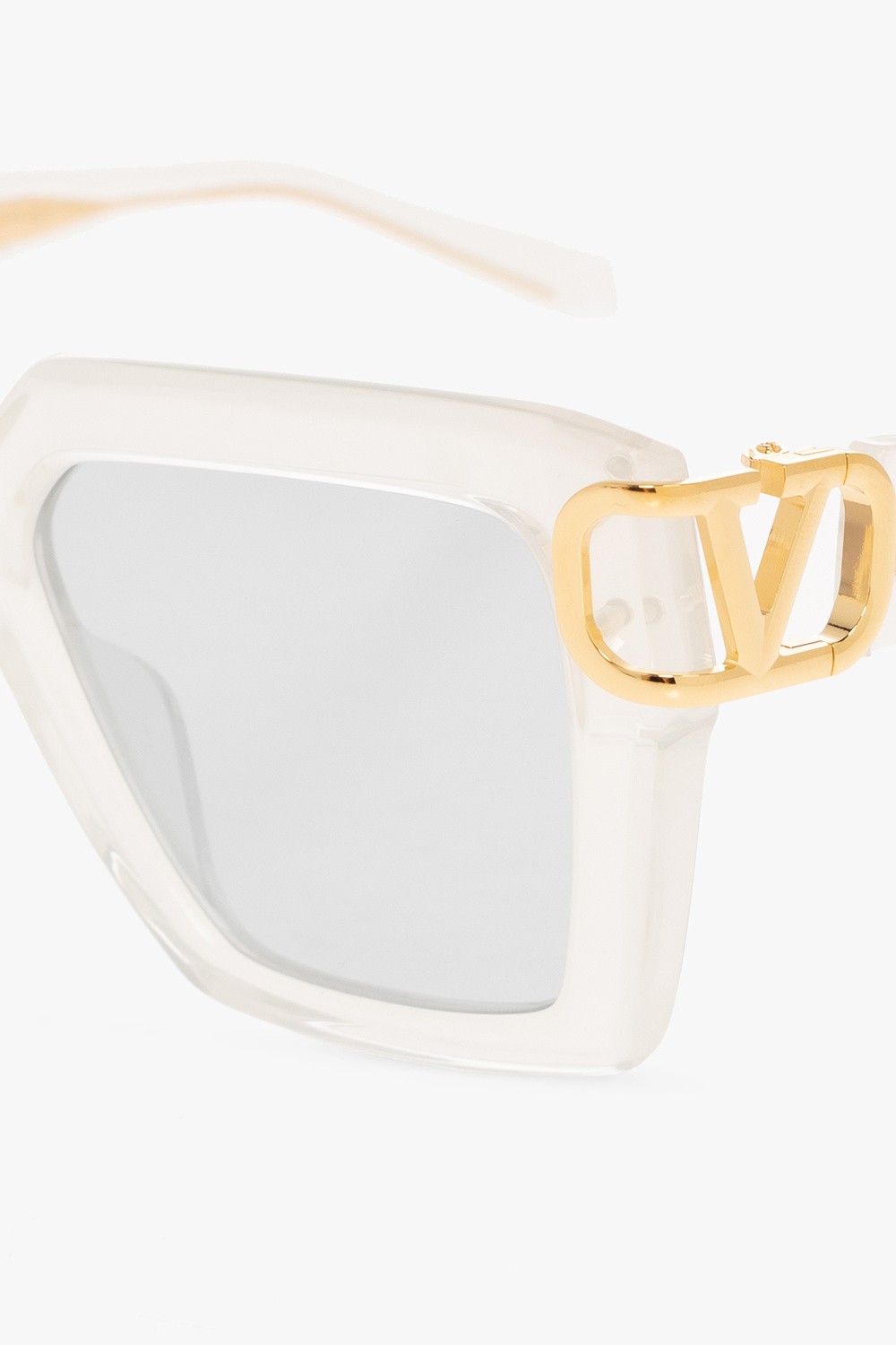 Valentino Eyewear top-bar aviator sunglasses