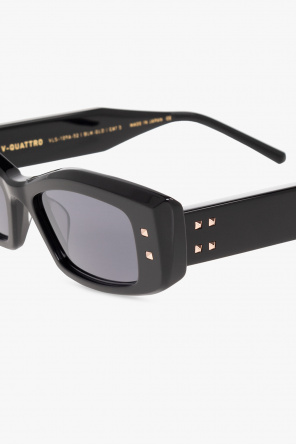 Valentino Eyewear White Dynasty square frame sunglasses
