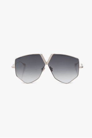 ‘v-hexagon’ sunglasses od Valentino Eyewear