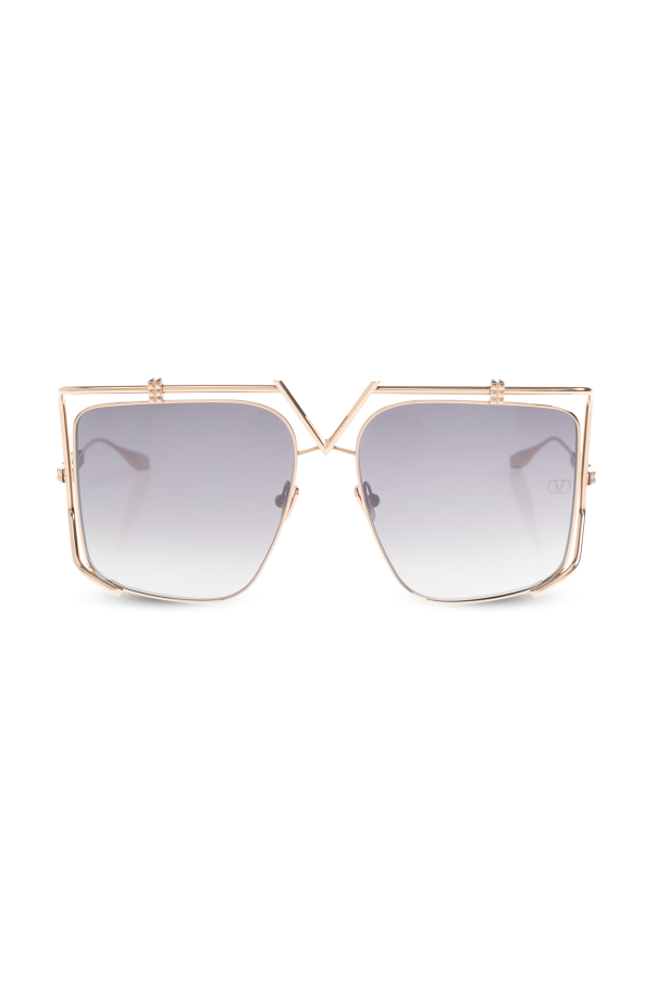Square frame sunglasses od Valentino Eyewear