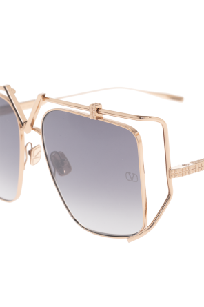 Valentino Eyewear Square translucent sunglasses
