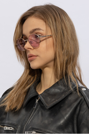 Geometric sunglasses od valentino collar Eyewear