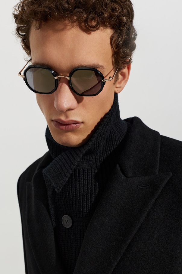 Yohji Yamamoto Geometric sunglasses