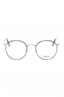 Moscot BLACK ‘Zev’ eyeglasses with logo