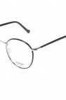 Moscot BLACK ‘Zev’ eyeglasses with logo