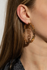 Versace GOLD Hoop earrings with logo