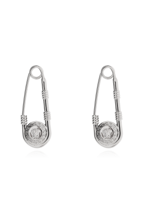 Safety pin shaped earrings