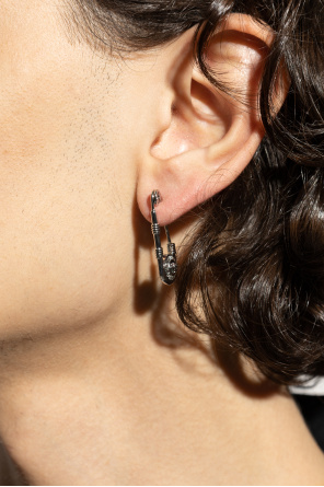 Versace Pendientes en forma de imperdible