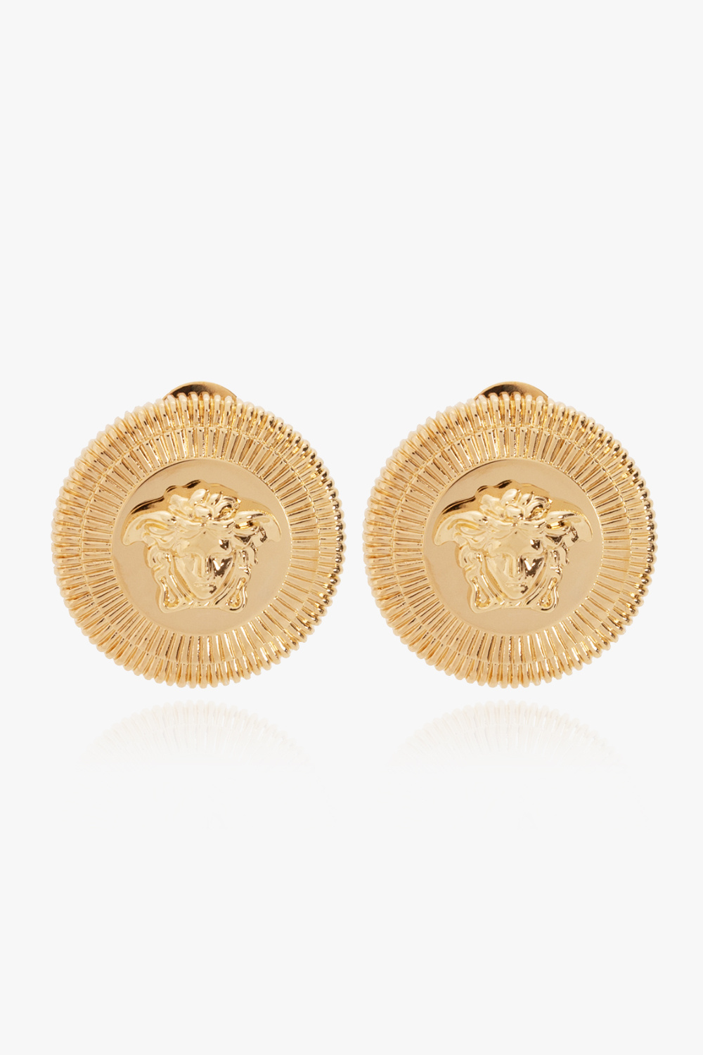 Versace Medusa head earrings