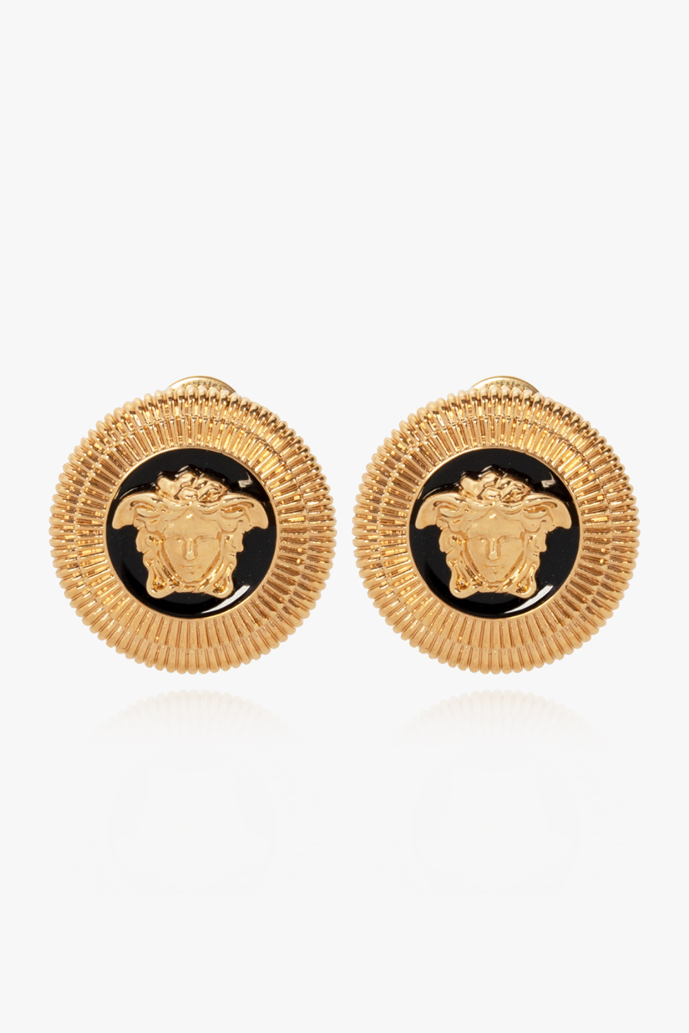 Versace Medusa head earrings