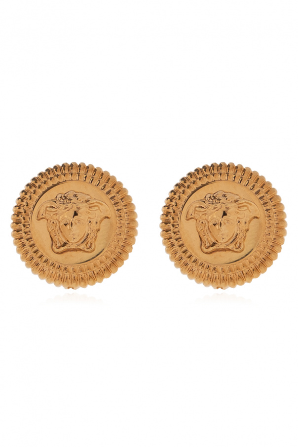 Versace Round earrings with charms