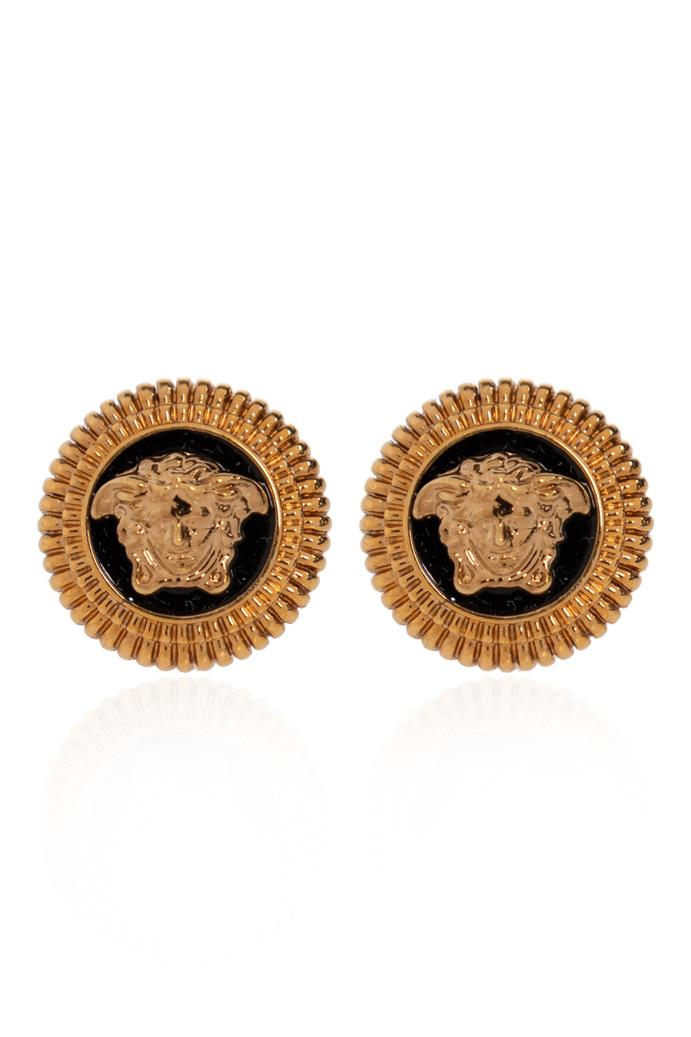 Versace Medusa head earrings