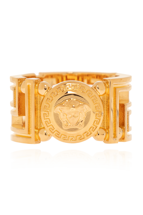 Versace Ring with Greek pattern