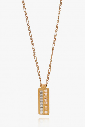 Necklace with logo od Versace