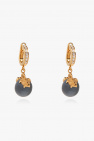Versace Clip-on earrings with glass pearl