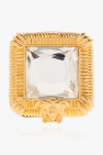 Versace GOLD Ring with glossy crystal