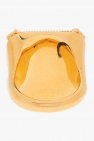 Versace GOLD Ring with glossy crystal