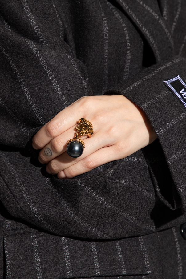 Versace Ring with Medusa