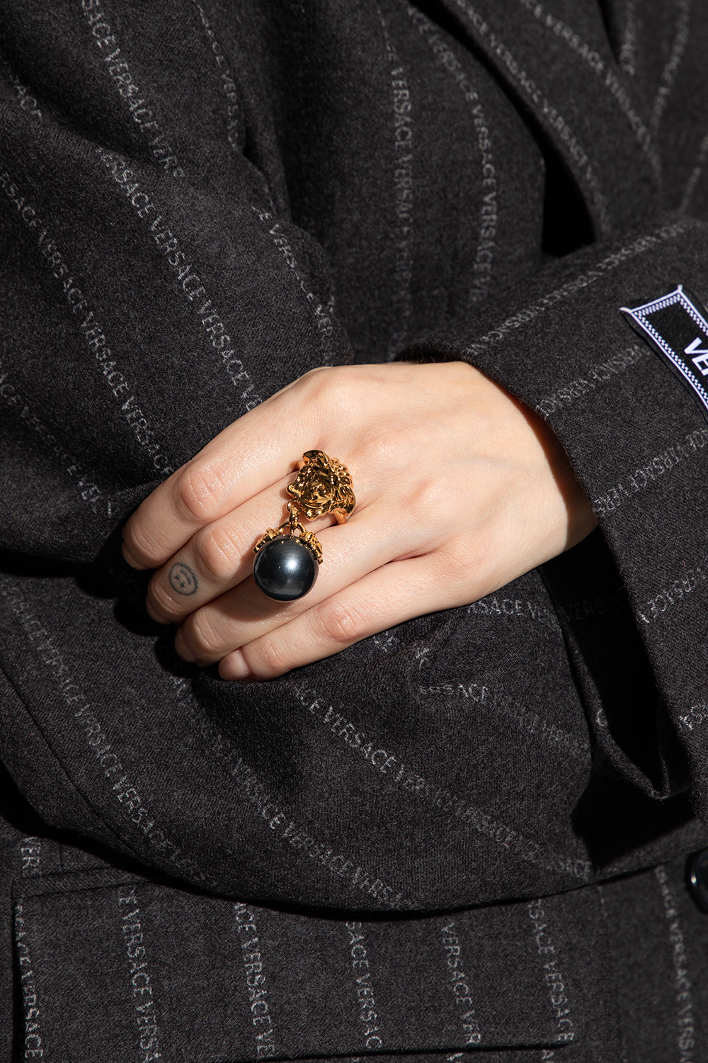 Versace Ring with Medusa