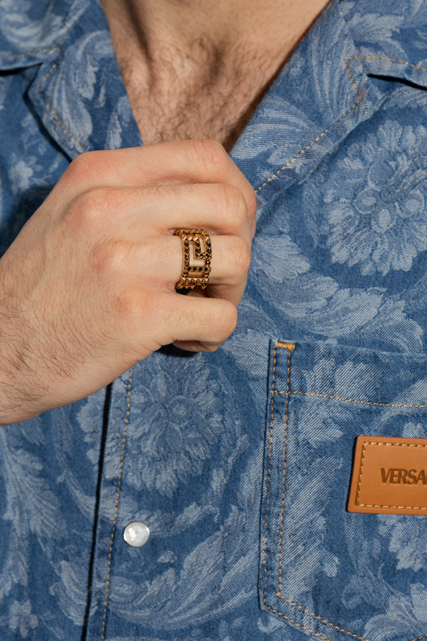 Versace Greca ring