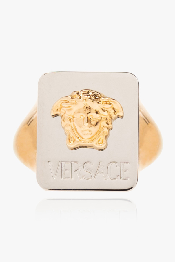 Versace Medusa head ring