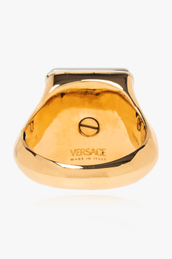 Versace Medusa head ring