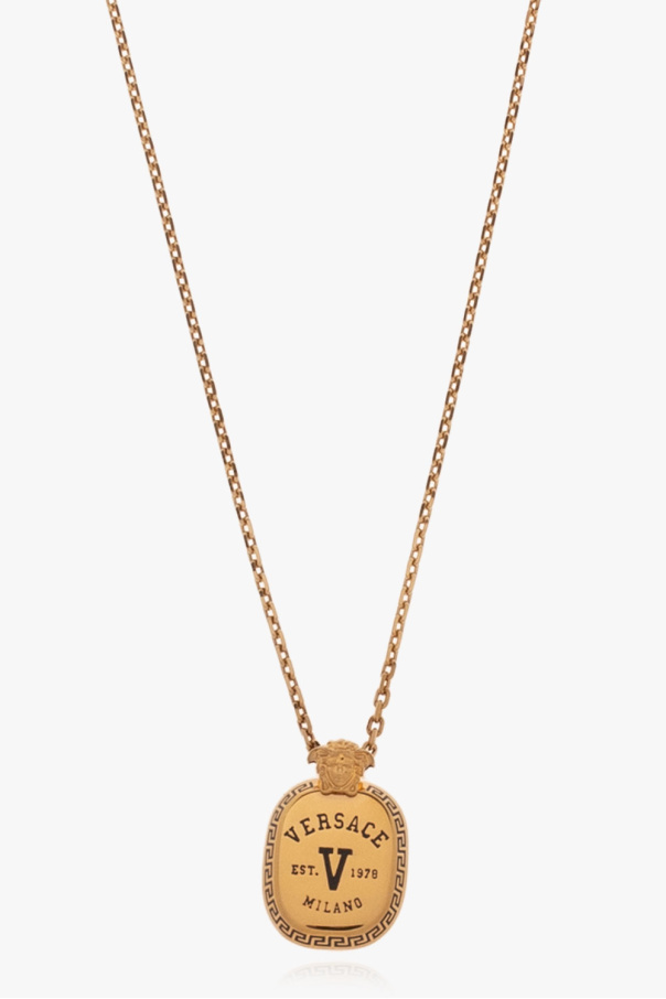 Versace Necklace with logo