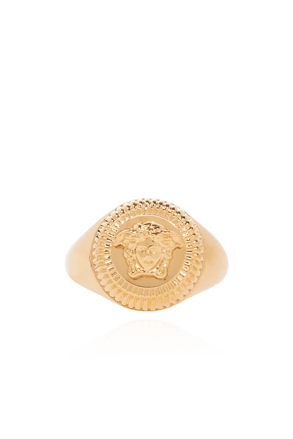 Medusa head ring od Versace