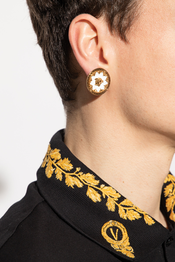 Versace Clip-on earrings with Medusa